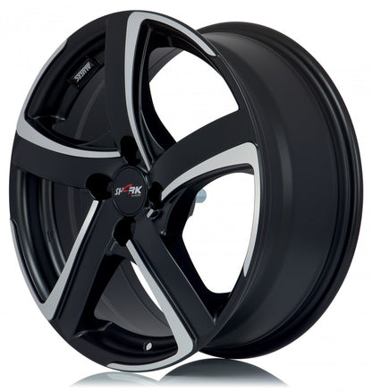 Alutec Shark racing-black polished Alufelge 6x16 Zoll ET25 LK 4x108 ML65.1 – Bild 8