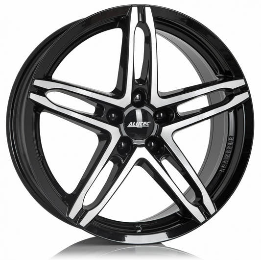 Alutec Poison diamant-schwarz frontpoliert Alufelge 8x18 Zoll ET45 LK 5x114.3 ML70.1