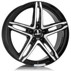 Alutec Poison diamant-schwarz frontpoliert Alufelge 8x18 Zoll ET45 LK 5x114.3 ML70.1