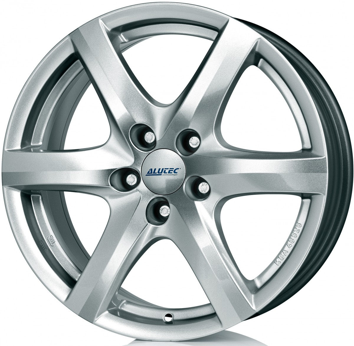 Alutec Blizzard polar-silber Alufelge 6.5x16 Zoll ET39 LK 5x110 ML65.1