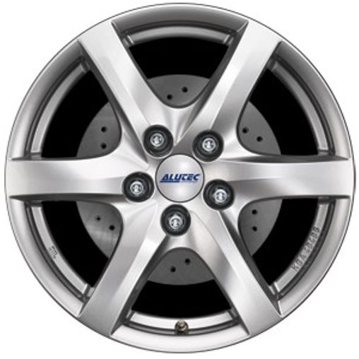 Alutec Blizzard polar-silber Alufelge 6.5x16 Zoll ET39 LK 5x110 ML65.1 – Bild 2