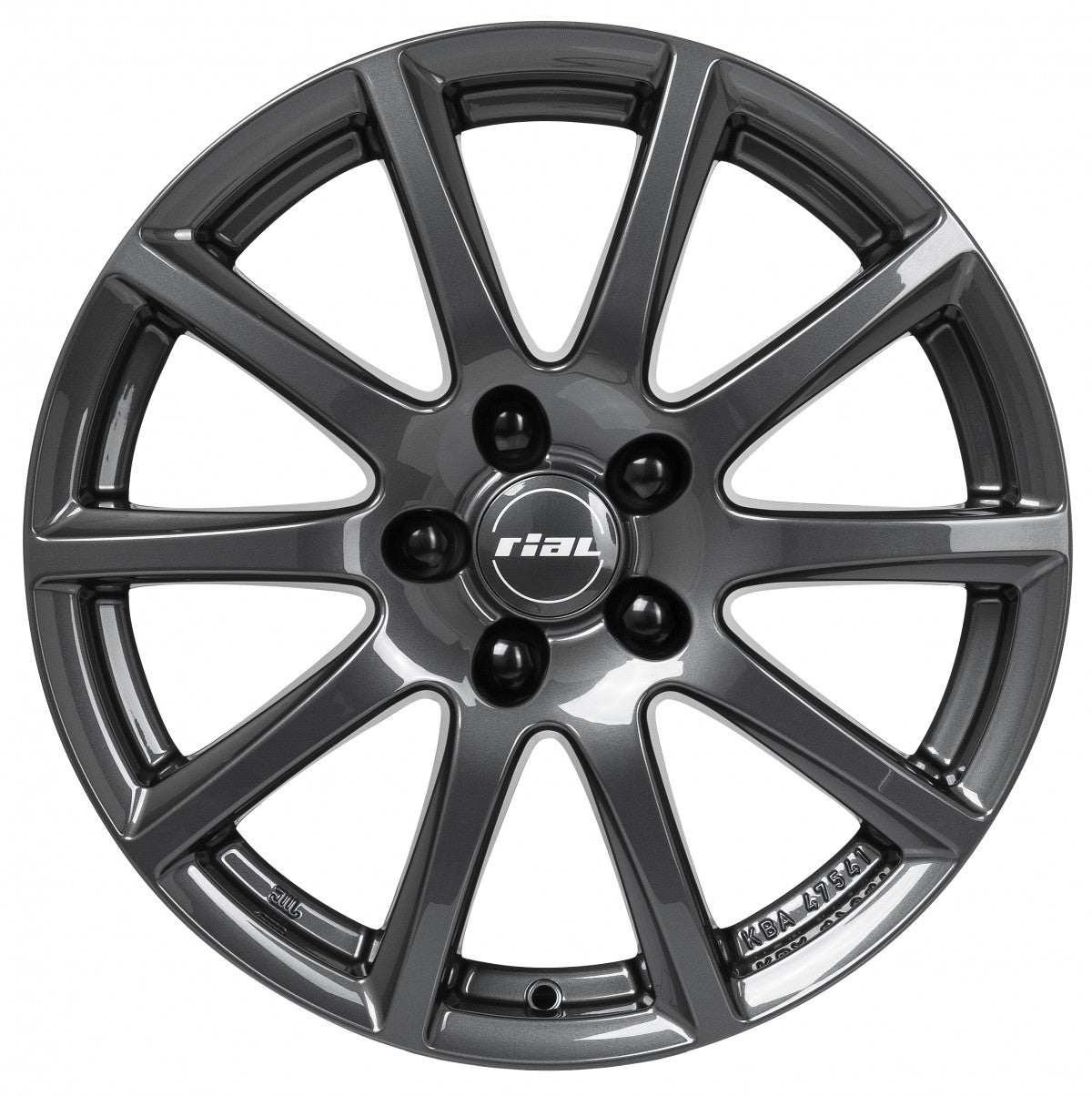 Rial Milano titanium 6.5x16 ET40 - LK4/100 ML63.3
