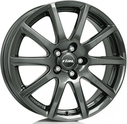 Rial Milano titanium 6.5x16 ET48 - LK4/100 ML63.3