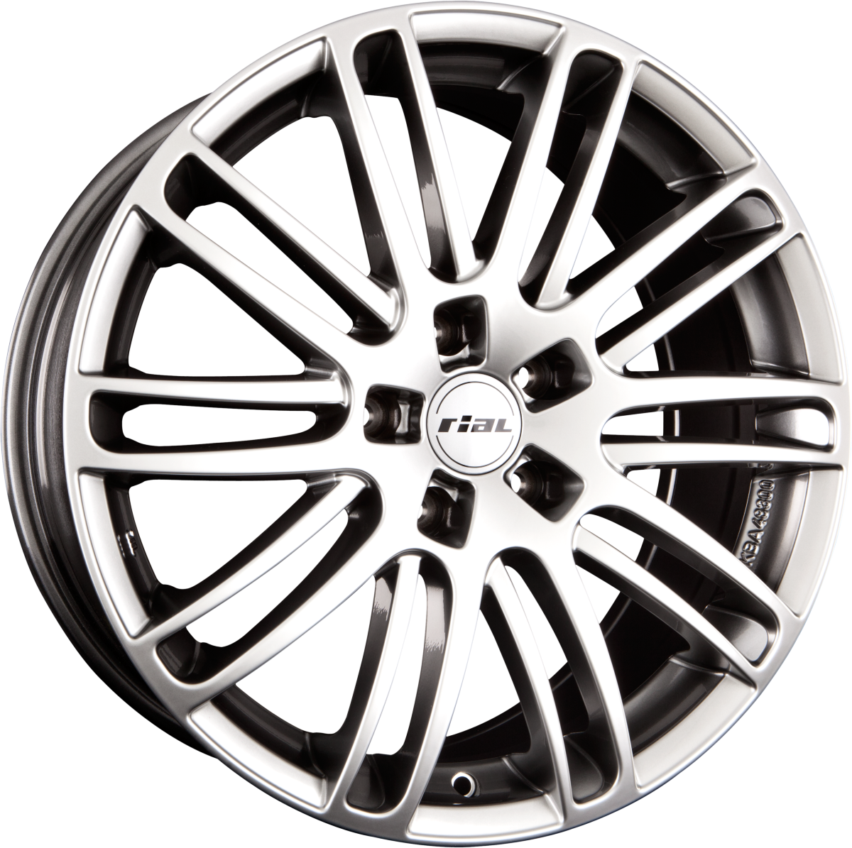 Rial Murago sterling-silber Alufelge 9x20 Zoll ET35 LK 5x114.3 ML70.1 – Bild 4