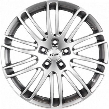 Rial Murago sterling-silber Alufelge 9x20 Zoll ET35 LK 5x114.3 ML70.1 – Bild 2