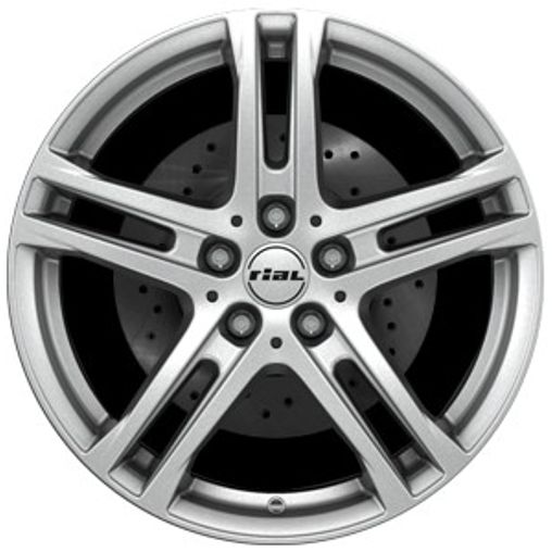 Rial Bavaro polar-silber Alufelge 6.5x16 Zoll ET33 LK 5x114.3 ML70.1 – Bild 2