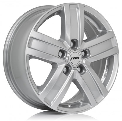 Rial Transporter polar-silber Alufelge 7x17 Zoll ET22 LK 6x114.3 ML66.1