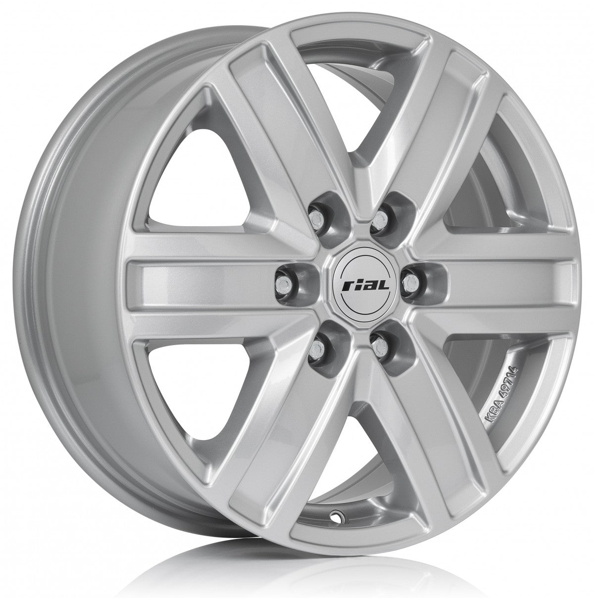 Rial Transporter polar-silber 7x17 ET57 - LK6/130 ML84.1