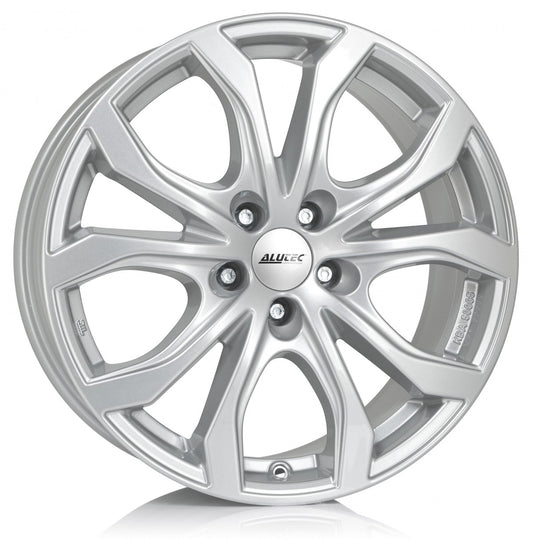 Alutec W10 polar-silber 9x20 ET43 - LK5/120 ML72.6