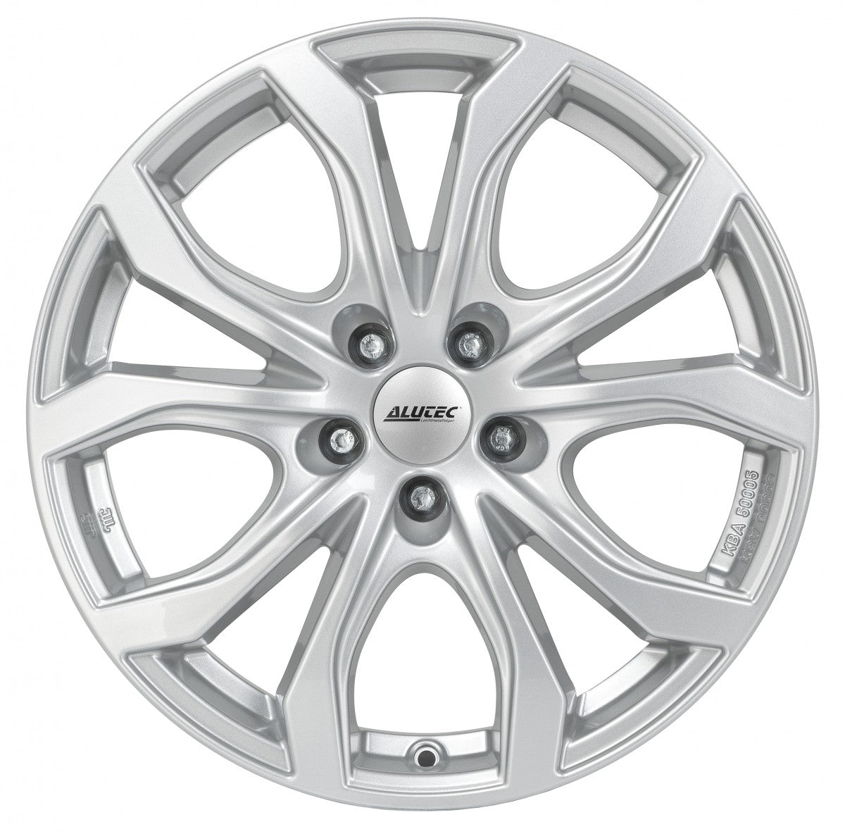 Alutec W10 polar-silber 9x20 ET52 - LK5/130 ML71.5