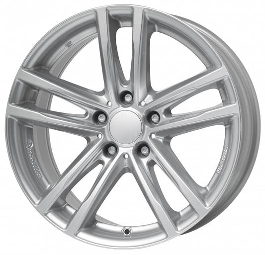 Rial X10 polar-silber 8x18 ET43 - LK5/120 ML72.6