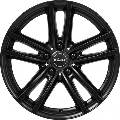 Rial X10 racing-schwarz Alufelge 8x18 Zoll ET43 LK 5x120 ML72.6 – Bild 3