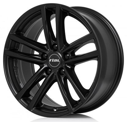 Rial X10 racing-schwarz Alufelge 8x18 Zoll ET43 LK 5x120 ML72.6 – Bild 5