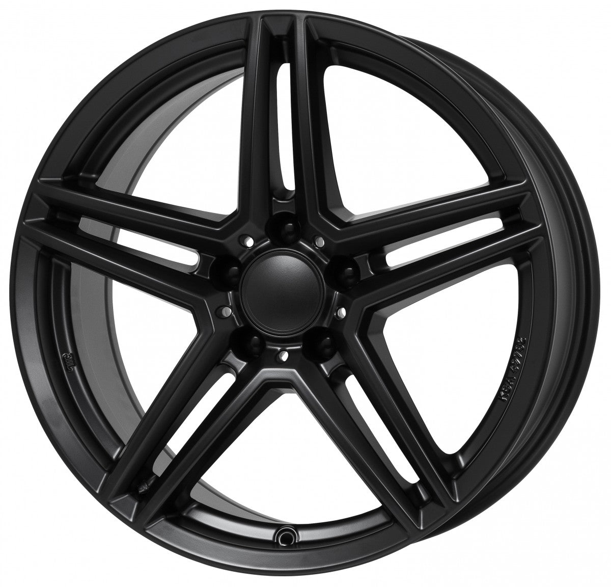 Rial M10 racing-schwarz 8.5x18 ET48 - LK5/112 ML66.5
