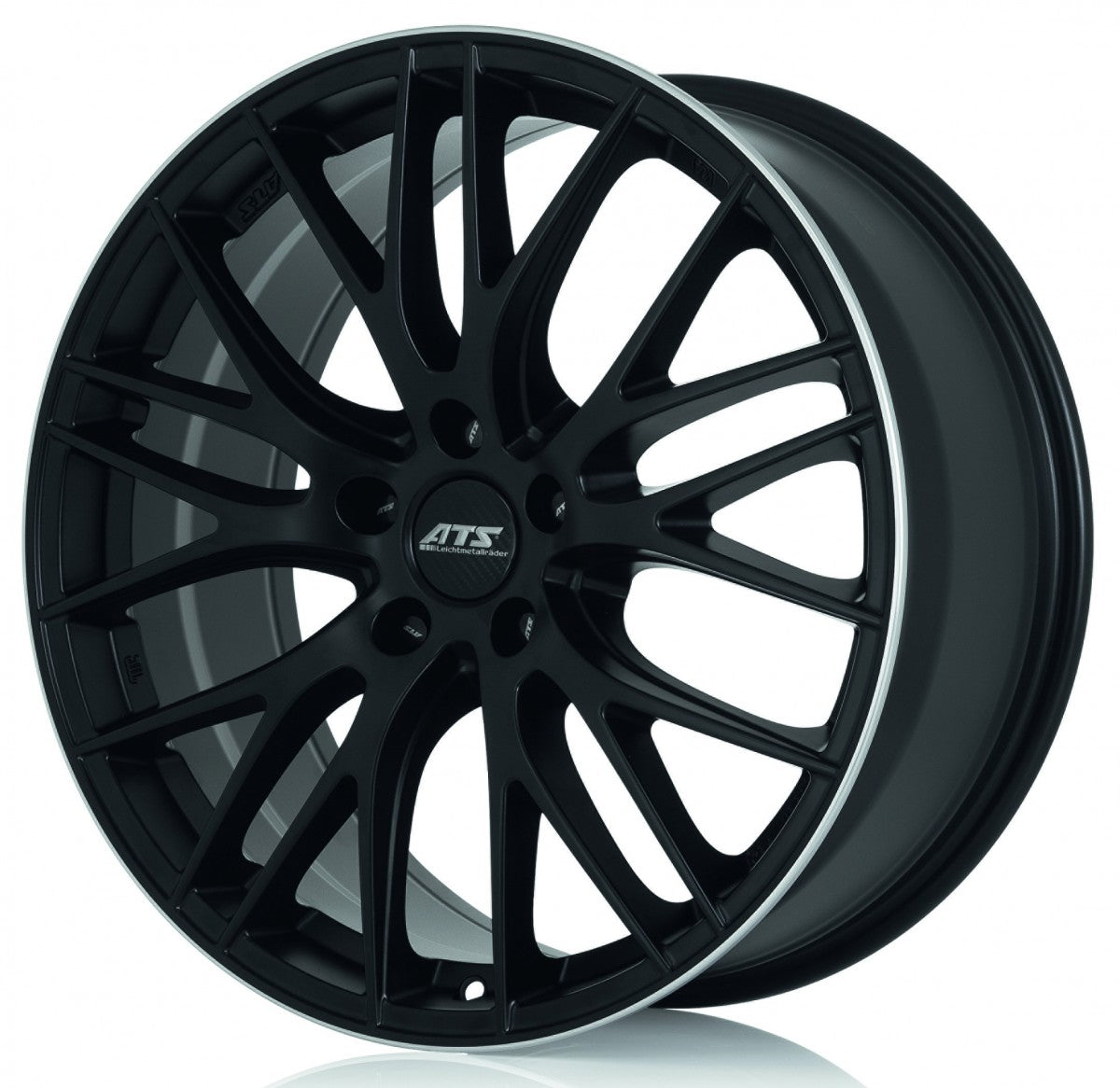 ATS Perfektion racing-schwarz / horn poliert Alufelge 8x18 Zoll ET42 LK 5x112 ML70.1 – Bild 3