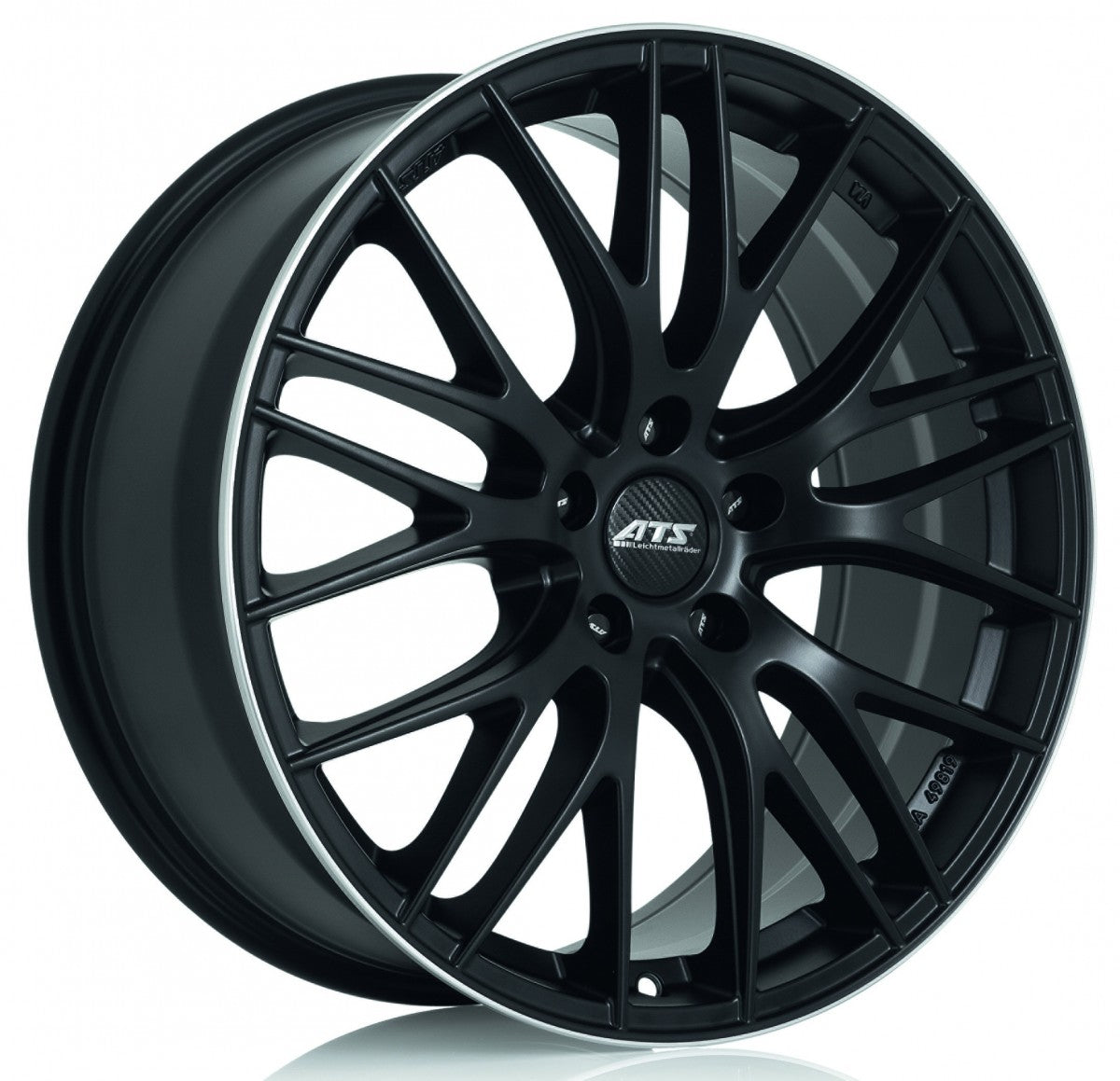 ATS Perfektion racing-schwarz / horn poliert Alufelge 8x18 Zoll ET42 LK 5x112 ML70.1 – Bild 4