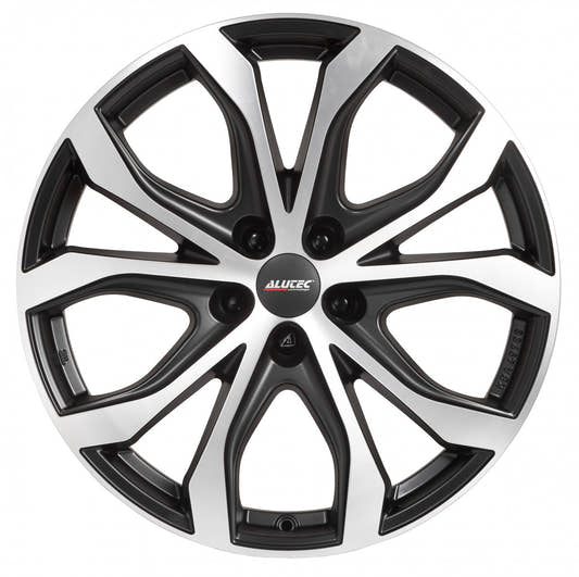 Alutec W10 racing-schwarz frontpoliert Alufelge 9x20 Zoll ET43 LK 5x120 ML65.1