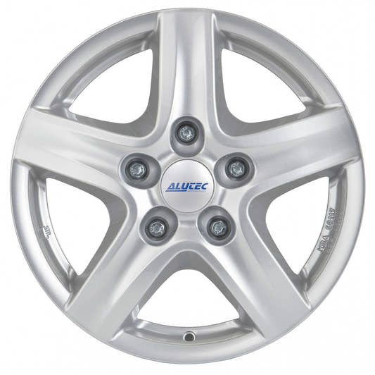 Alutec Grip Transporter polar-silber 6.5x16 ET48 - LK5/114.3 ML66.1