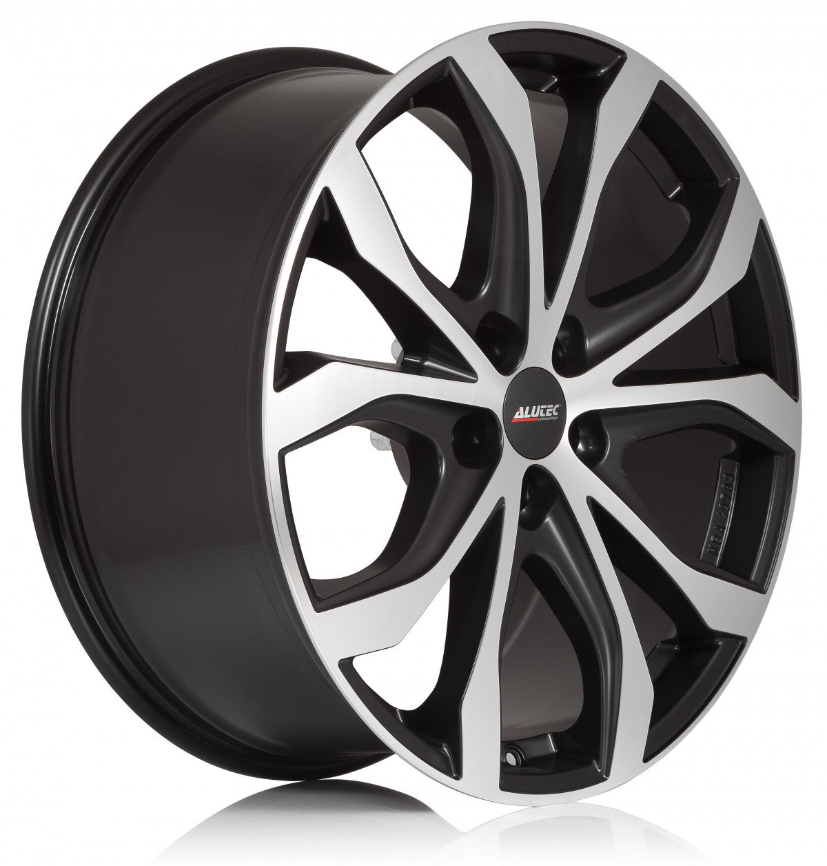 Alutec W10 racing-schwarz frontpoliert Alufelge – Bild 3