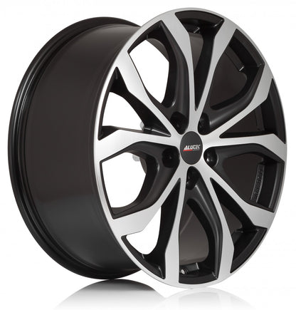 Alutec W10 racing-schwarz frontpoliert Alufelge – Bild 3