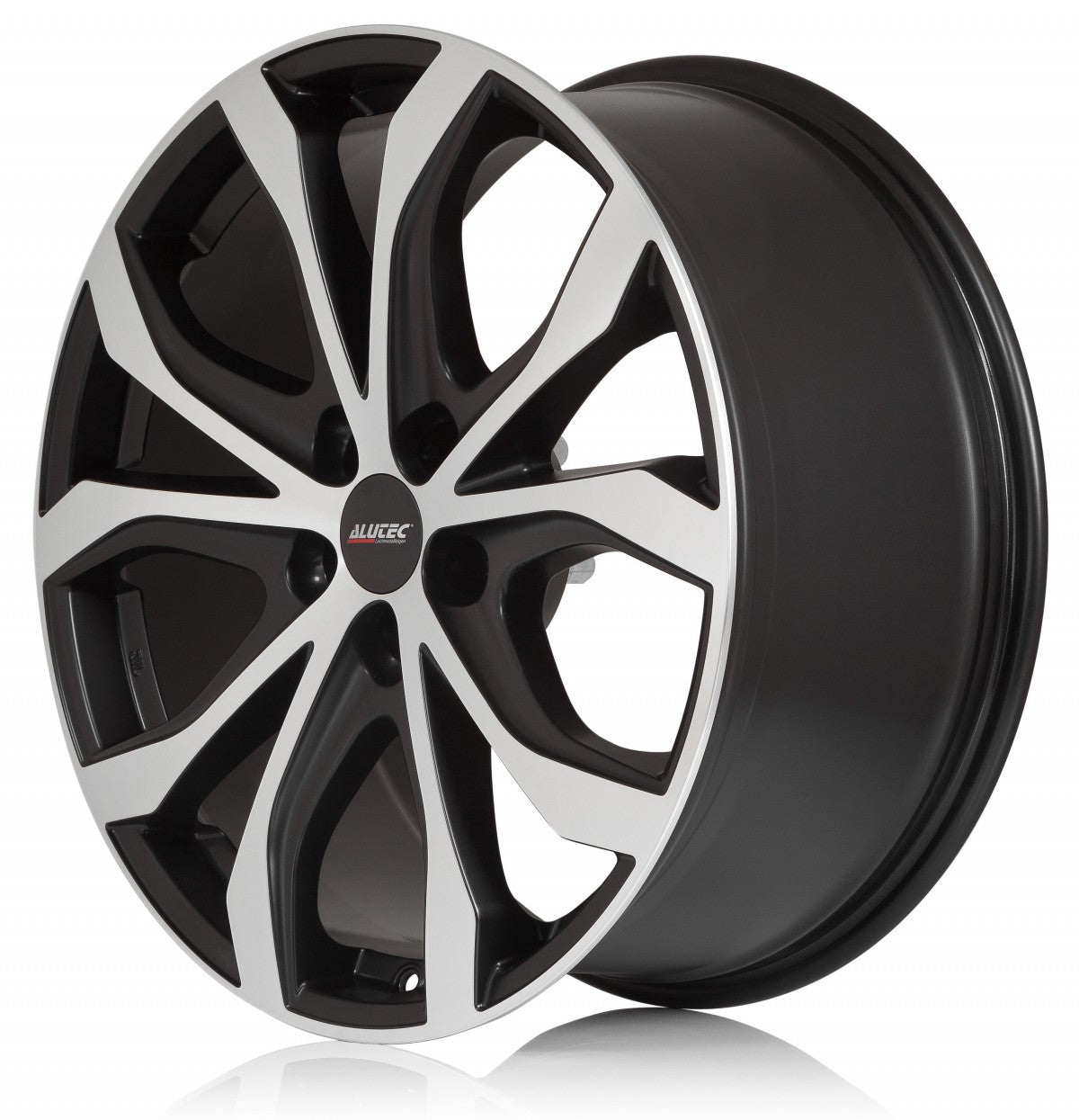 Alutec W10 racing-schwarz frontpoliert Alufelge – Bild 4