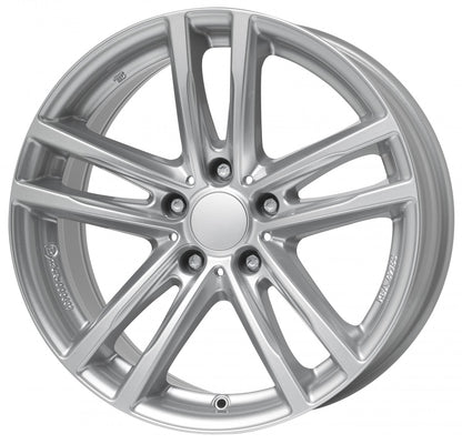 Rial X10 polar-silber 7x17 ET40 - LK5/120 ML72.6
