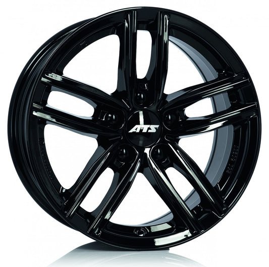 ATS Antares diamant-schwarz 7.5x17 ET37 - LK5/112 ML66.6