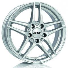 ATS Mizar polar-silber Alufelge 6.5x16 Zoll ET38 LK 5x112 ML66.5