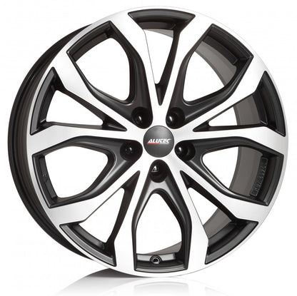 Alutec W10 racing-schwarz frontpoliert 8.5x19 ET32 - LK5/112 ML66.6