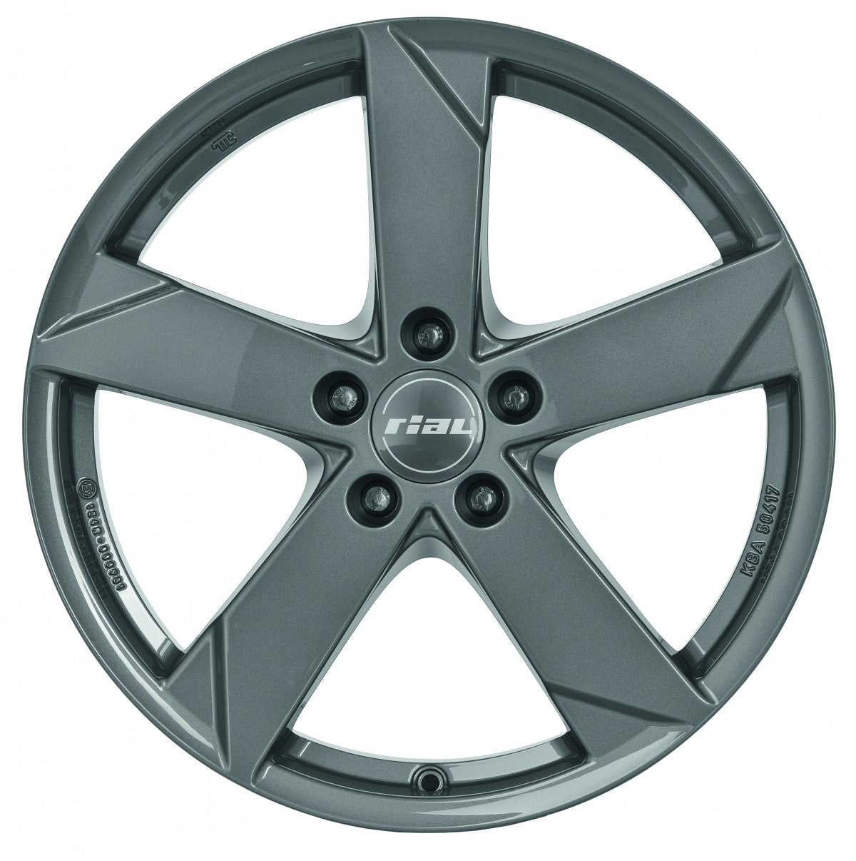 Rial Kodiak graphit Alufelge 6x15 Zoll ET46 LK 5x114.3 ML67.1 – Bild 2