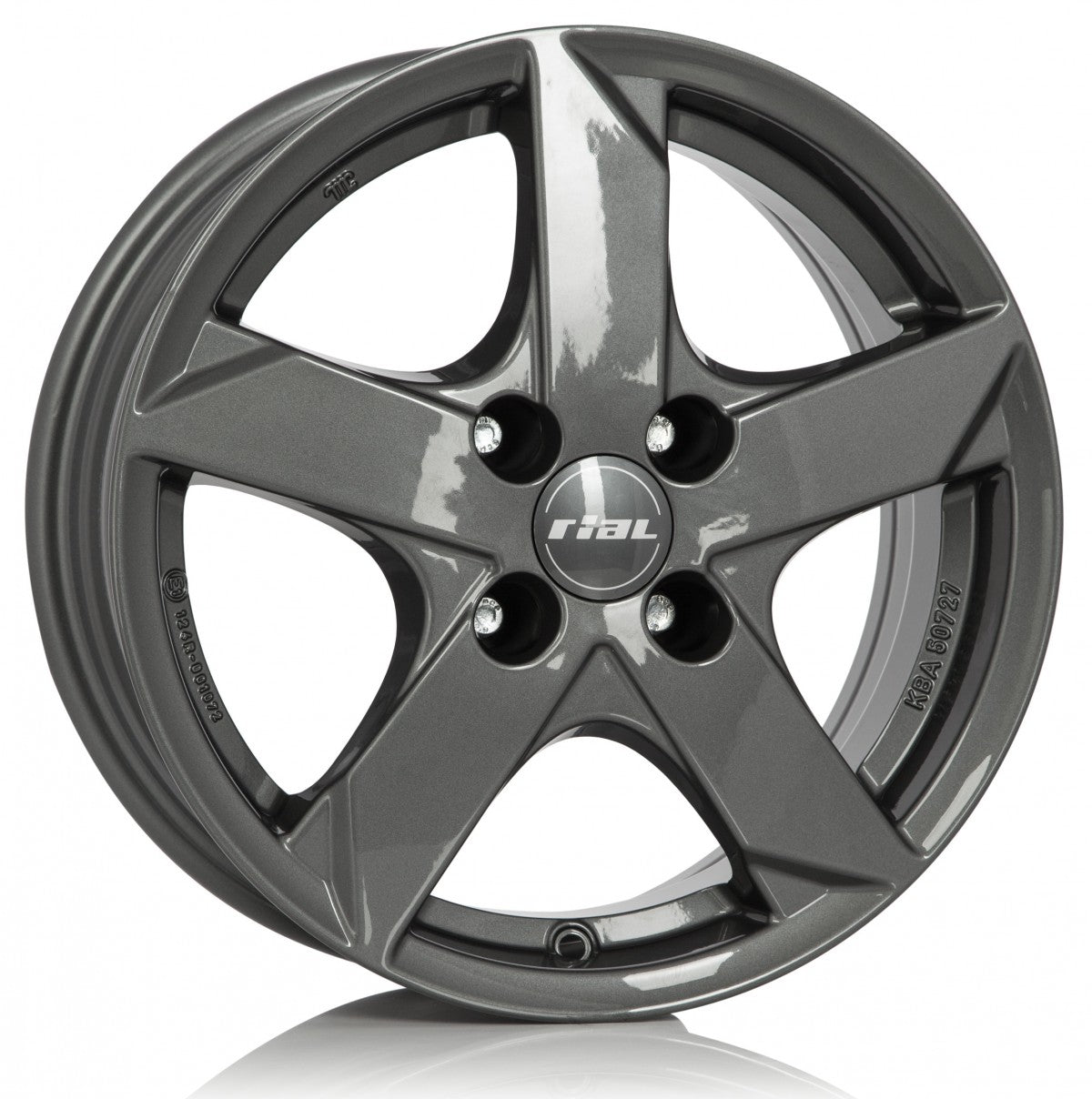 Rial Kodiak graphit Alufelge 6x15 Zoll ET46 LK 5x114.3 ML67.1 – Bild 3
