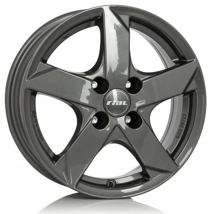 Rial Kodiak graphit Alufelge 6x15 Zoll ET46 LK 5x114.3 ML67.1 – Bild 3