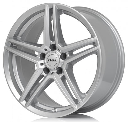 Rial M10 polar-silber 7x17 ET48.5 - LK5/112 ML66.5