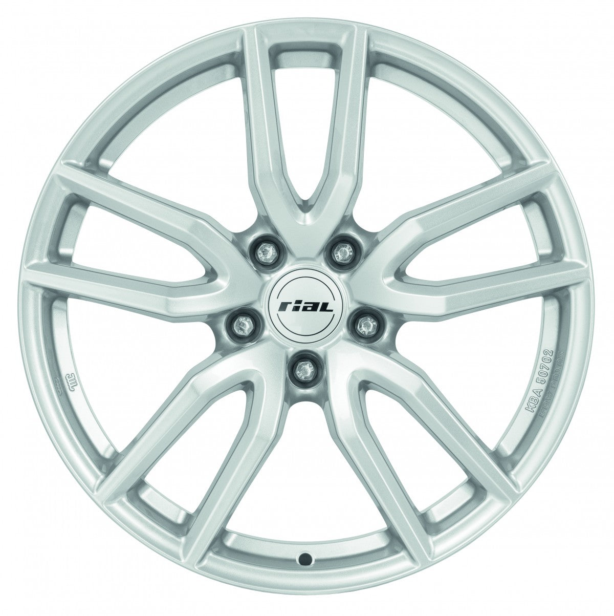 Rial Torino polar-silber 8x19 ET48 - LK5/112 ML70.1