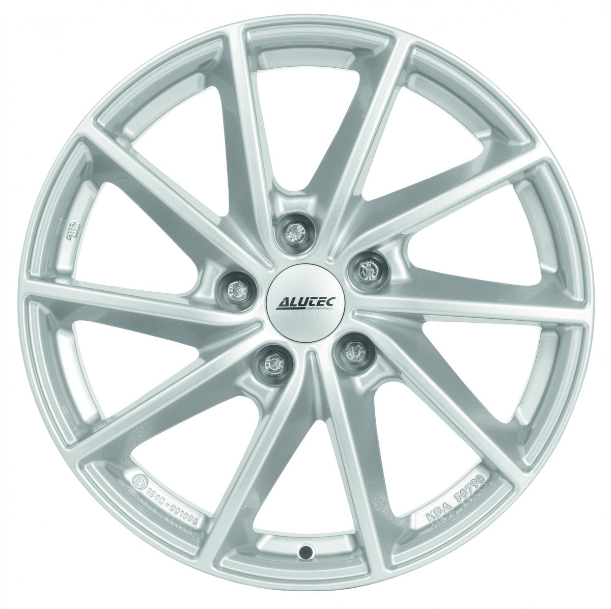 Alutec Singa polar-silber Alufelge 6.5x16 Zoll ET41 LK 5x105 ML56.6 – Bild 2