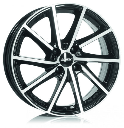 Alutec Singa diamant-schwarz frontpoliert Alufelge 7x17 Zoll ET50 LK 5x108 ML63.4 – Bild 5