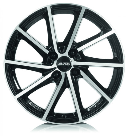 Alutec Singa diamant-schwarz frontpoliert Alufelge 7x17 Zoll ET50 LK 5x108 ML63.4 – Bild 6
