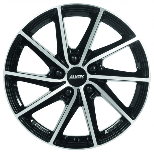 Alutec Singa diamant-schwarz frontpoliert 6x16 ET43 - LK4/100 ML54.1