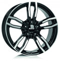Alutec Drive diamant-schwarz frontpoliert Alufelge 7.5x17 Zoll ET52 LK 5x112 ML66.5
