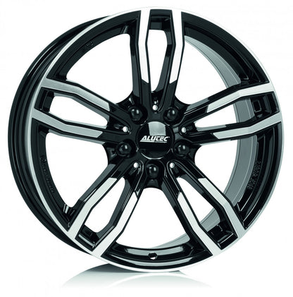 Alutec Drive diamant-schwarz frontpoliert 7.5x17 ET52 - LK5/112 ML66.5