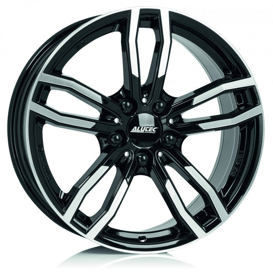 Alutec Drive diamant-schwarz frontpoliert 7.5x17 ET52 - LK5/112 ML66.5