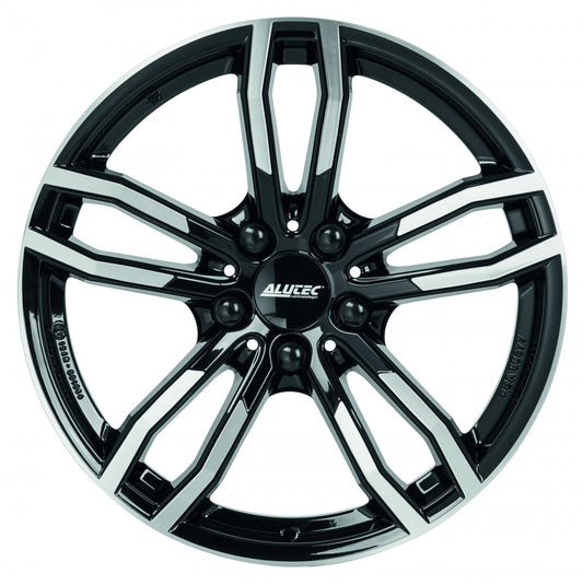 Alutec Drive diamant-schwarz frontpoliert 7.5x17 ET52 - LK5/112 ML66.5