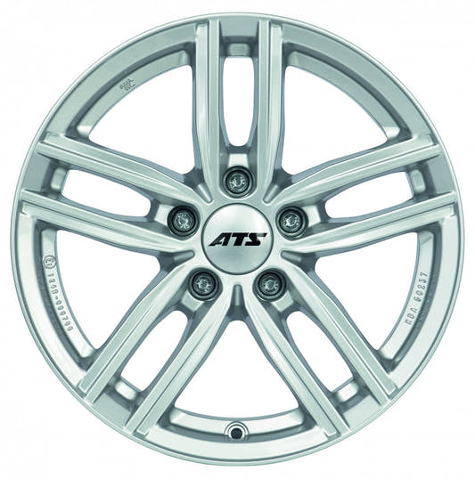 ATS Antares polar-silber Alufelge 6x15 Zoll ET47 LK 5x112 ML57.1 – Bild 2