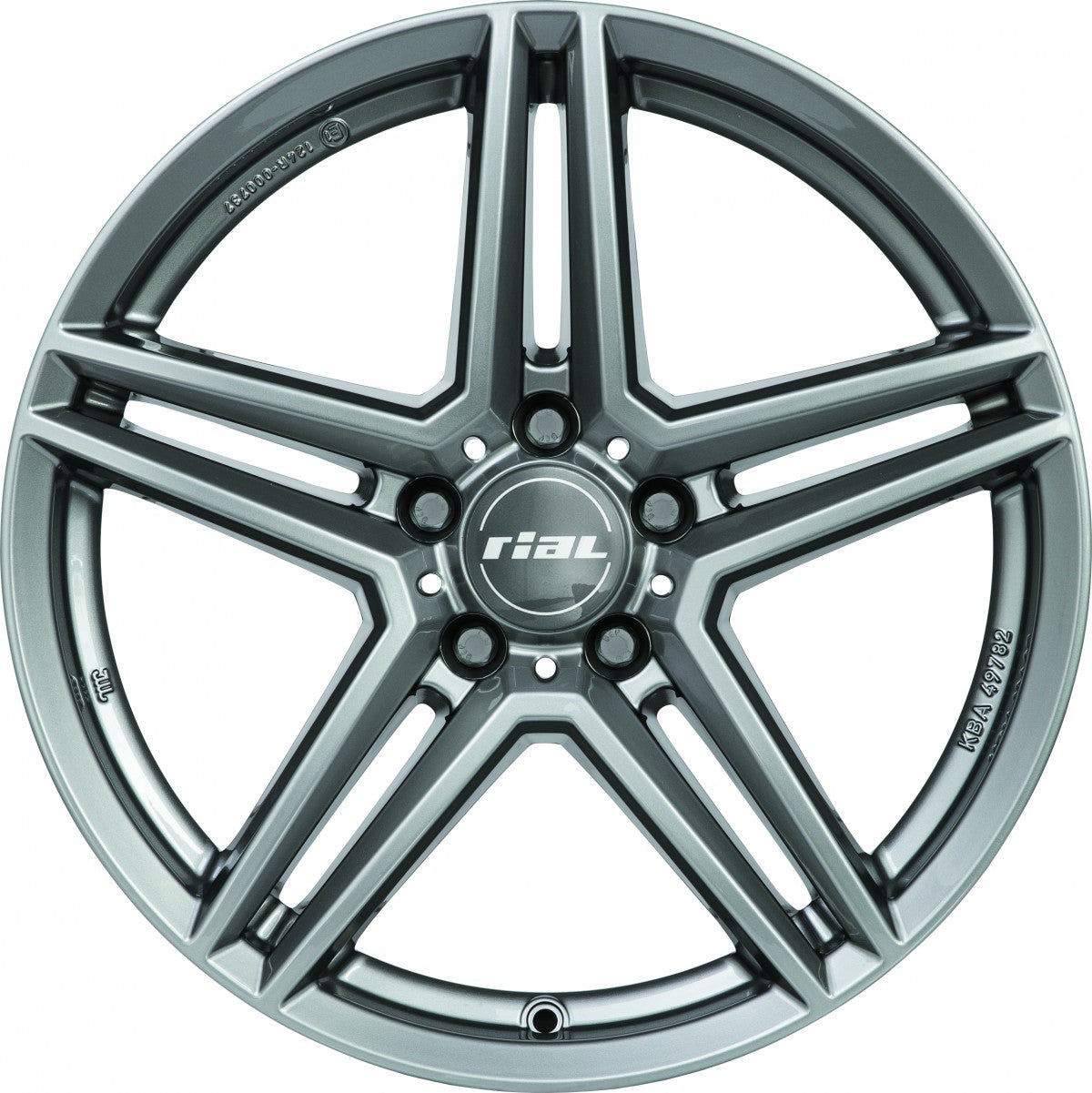 Rial M10 metal-grey Alufelge – Bild 3