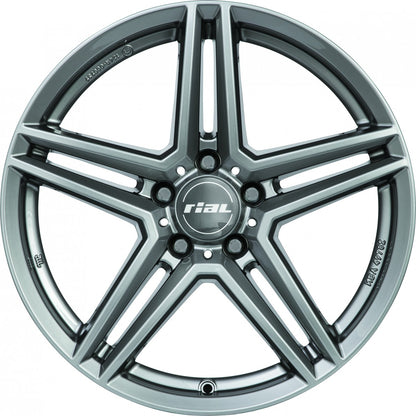 Rial M10 metal-grey Alufelge – Bild 3