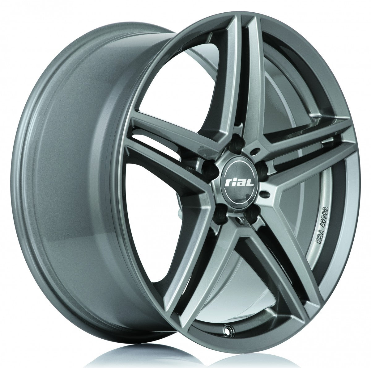 Rial M10 metal-grey Alufelge – Bild 4