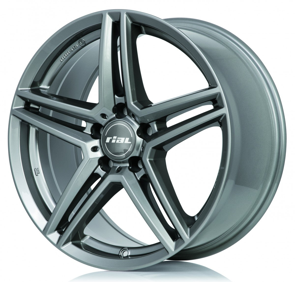 Rial M10 metal-grey Alufelge – Bild 5