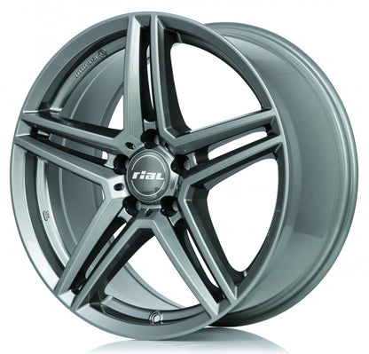 Rial M10 metal-grey Alufelge – Bild 5