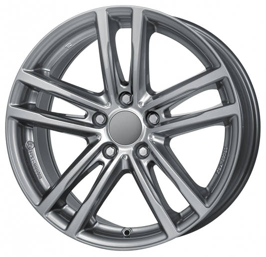 Rial X10 metal-grey 7.5x17 ET43 - LK5/120 ML72.6