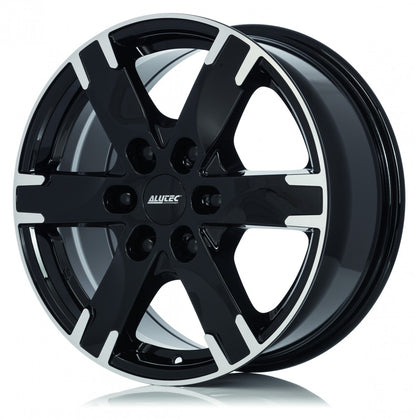 Alutec Titan diamant-schwarz frontpoliert Alufelge 7.5x17 Zoll ET30 LK 6x139.7 ML106.1 – Bild 4